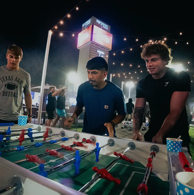 PopStroke guests enjoying a round of mini golf