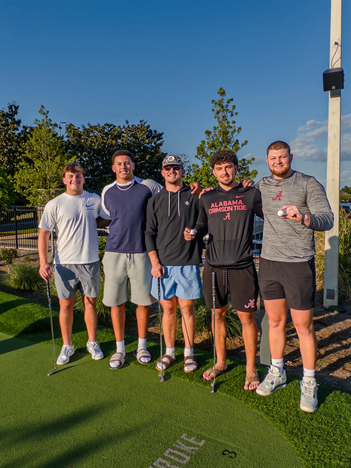 University of Alabama students enjoying PopStroke