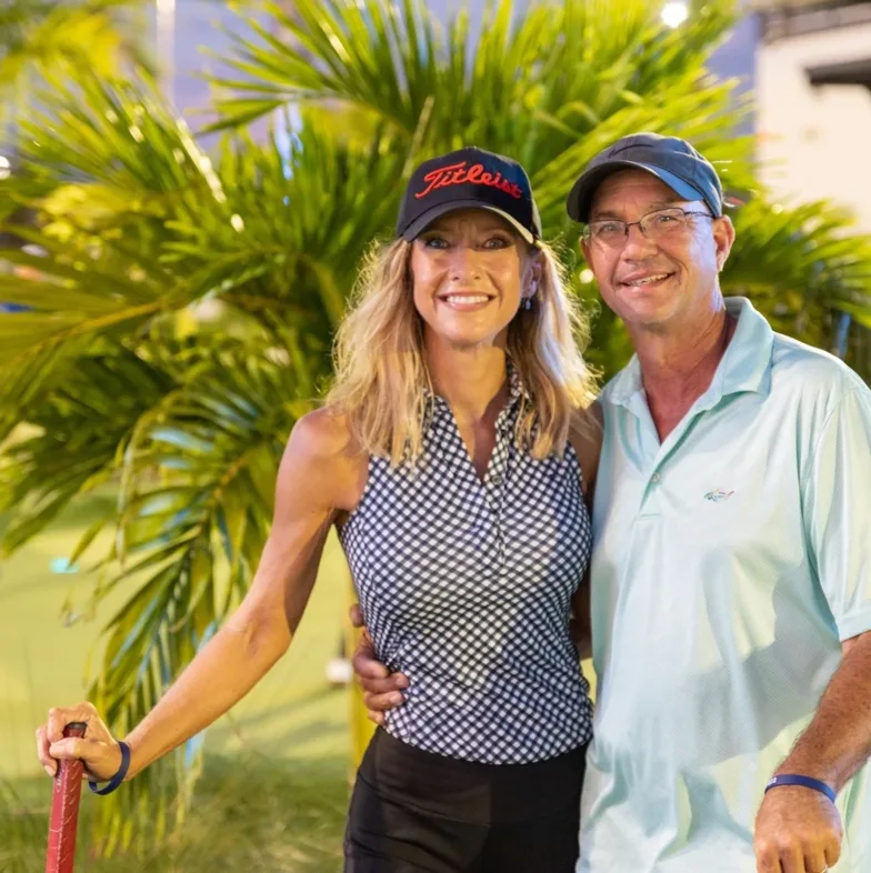 PopStroke guests enjoying a round of mini golf
